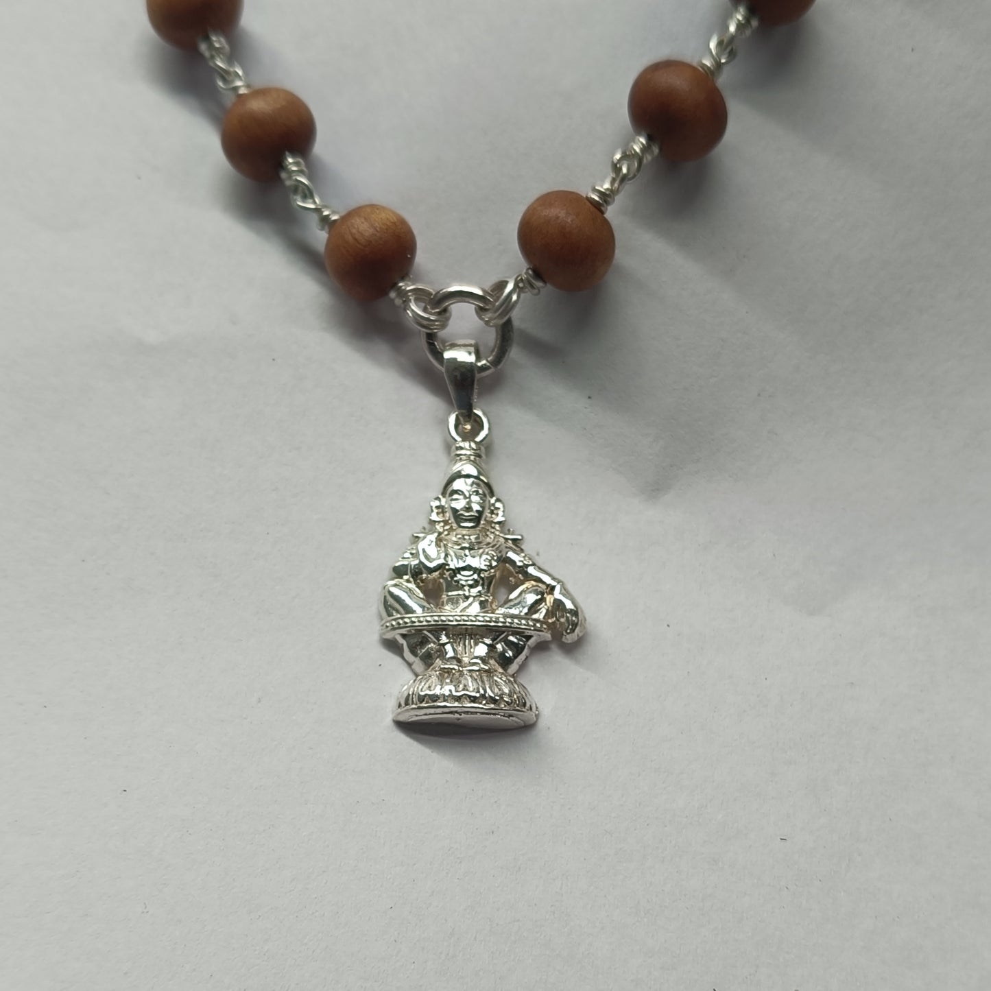 Sabarimalai Ayyapan Santhana Malai Silver