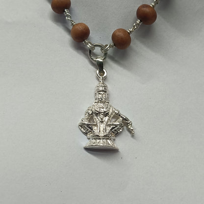 Sabarimalai Ayyapan Santhana Malai Silver