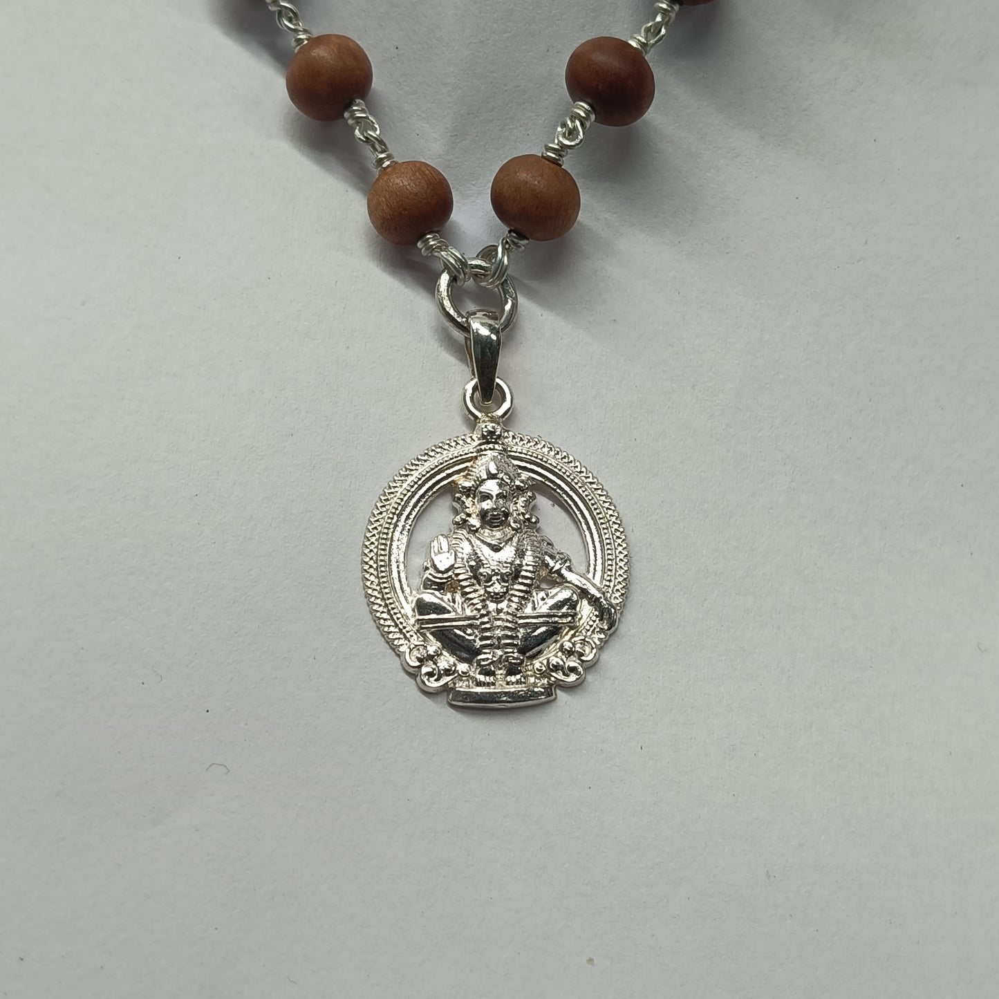 Sabarimalai Ayyapan Santhana Malai Silver