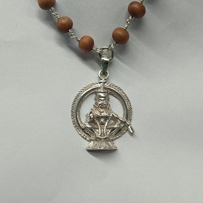 Sabarimalai Ayyapan Santhana Malai Silver