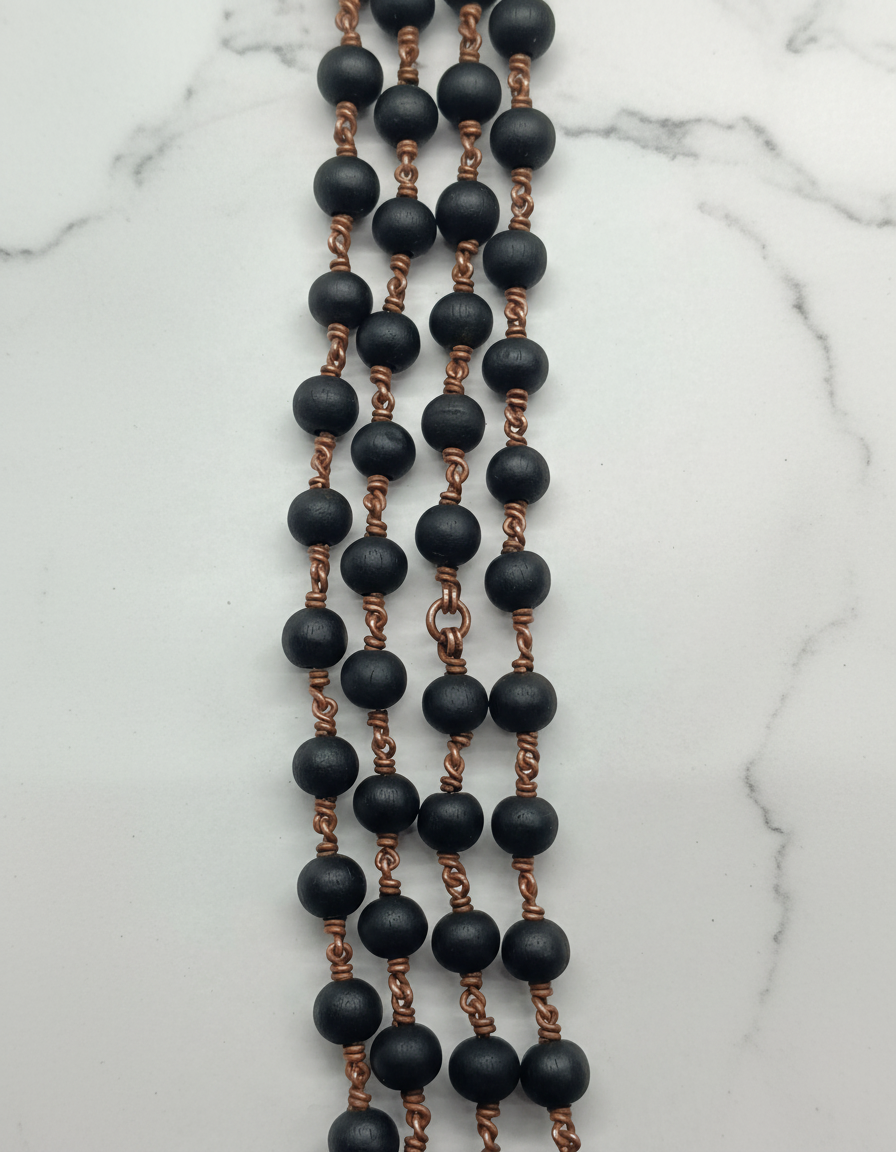 Original Karungali Malai Copper 54 Beads